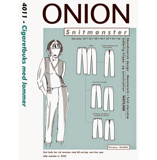 Onion 4011 Snitmønster
